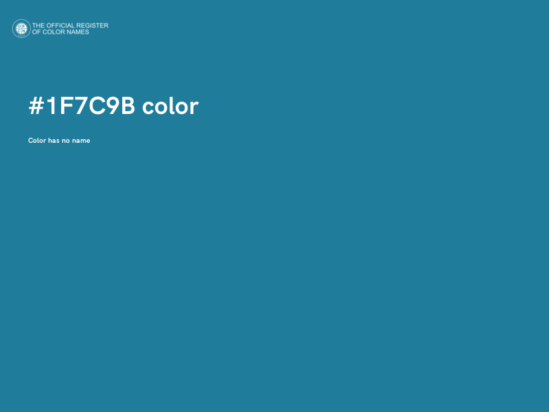 #1F7C9B color image