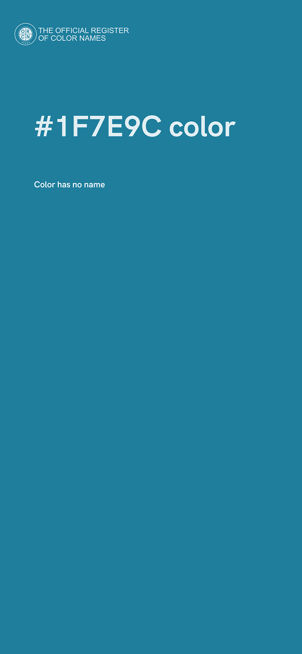 #1F7E9C color image
