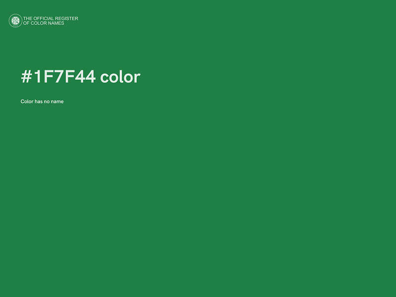 #1F7F44 color image