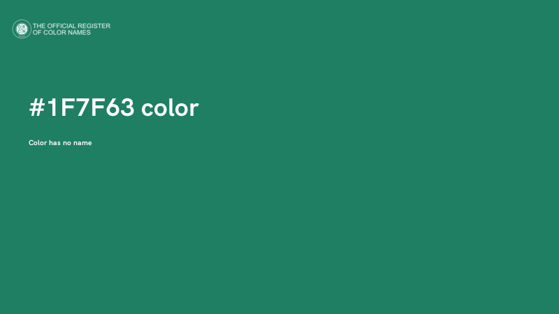 #1F7F63 color image