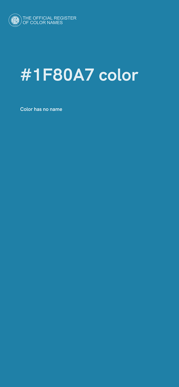 #1F80A7 color image