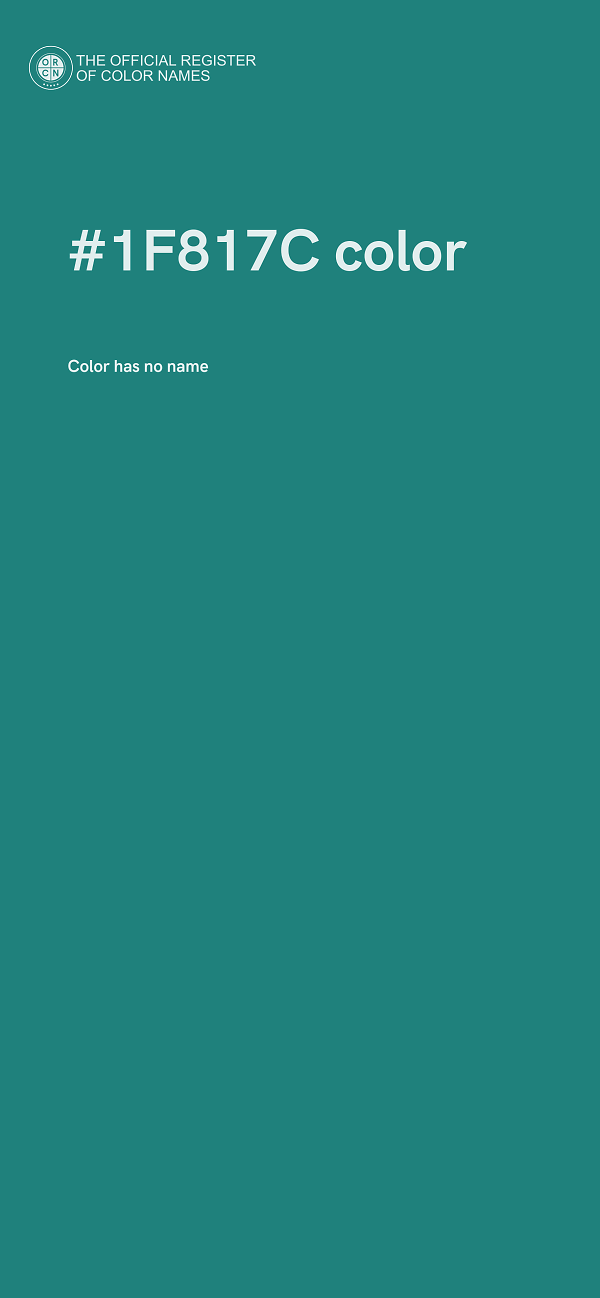 #1F817C color image