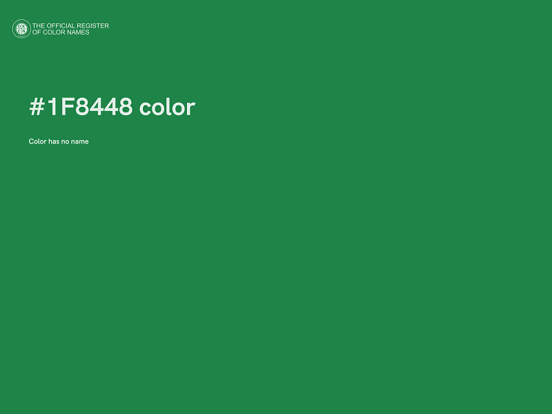 #1F8448 color image
