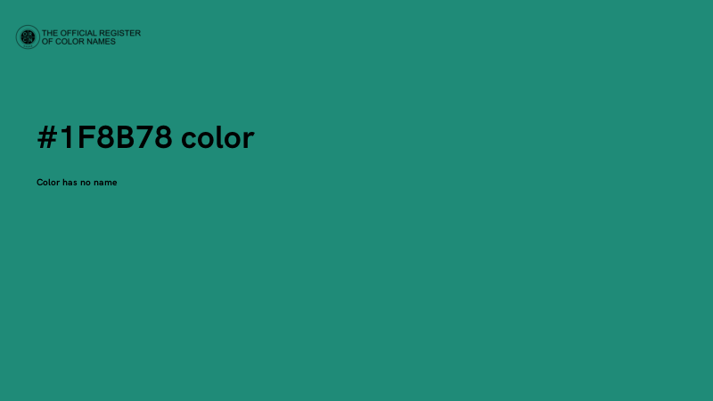 #1F8B78 color image