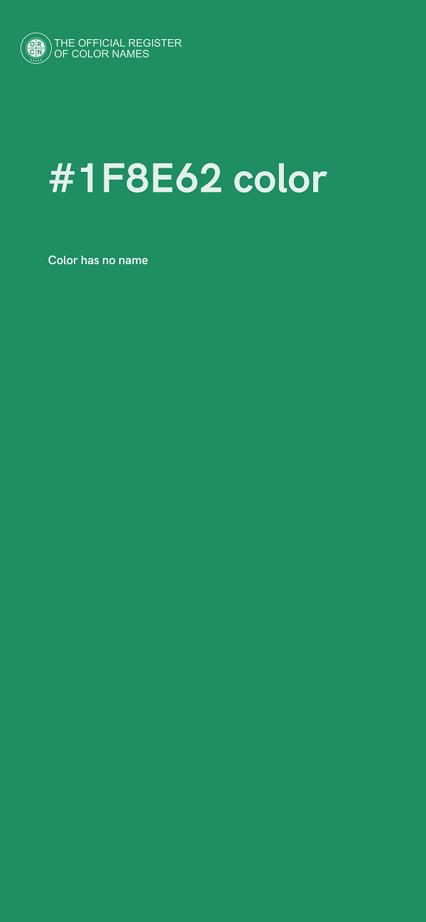 #1F8E62 color image