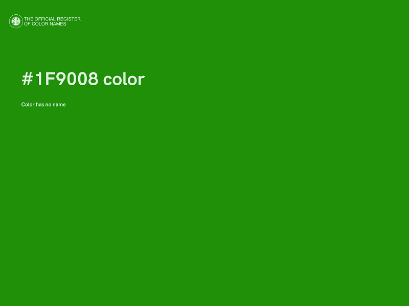 #1F9008 color image