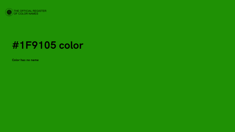 #1F9105 color image