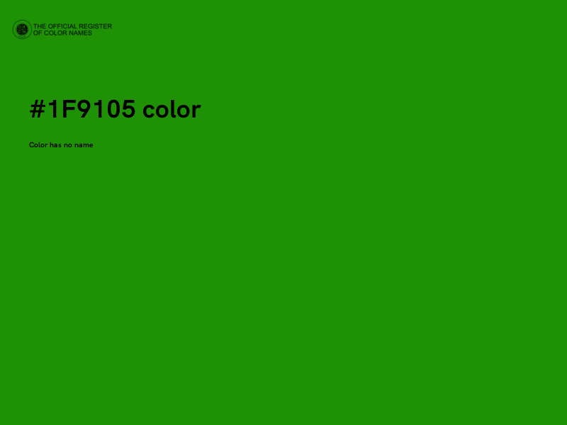 #1F9105 color image