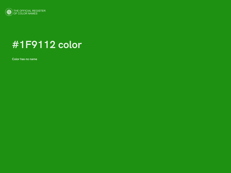 #1F9112 color image