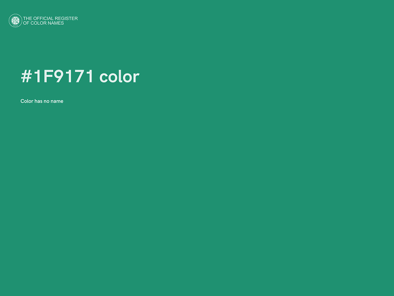 #1F9171 color image