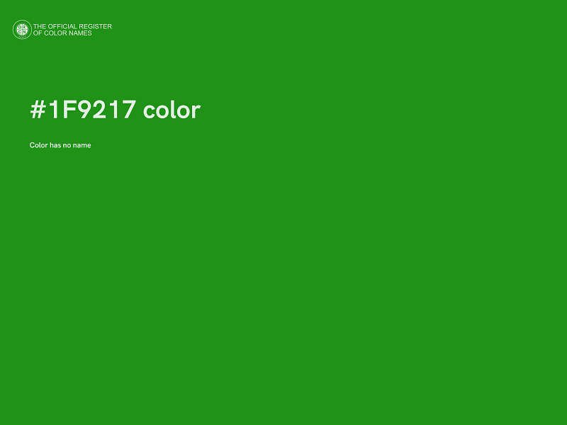 #1F9217 color image