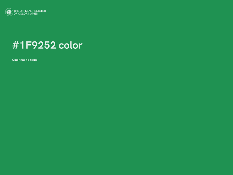 #1F9252 color image