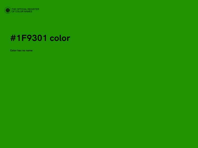 #1F9301 color image