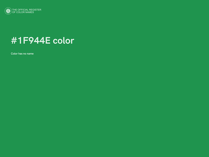 #1F944E color image
