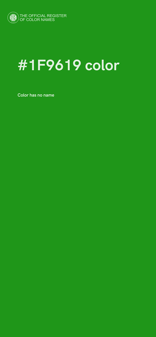 #1F9619 color image