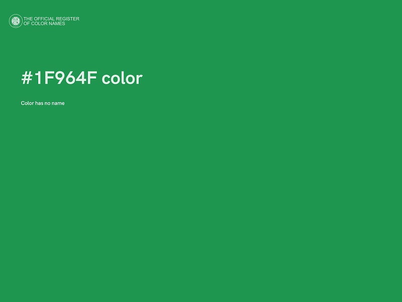#1F964F color image