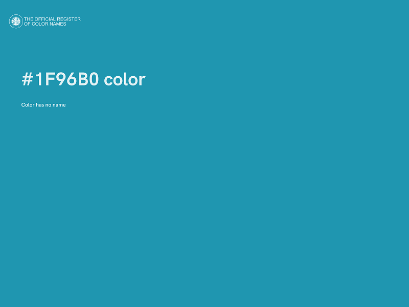 #1F96B0 color image