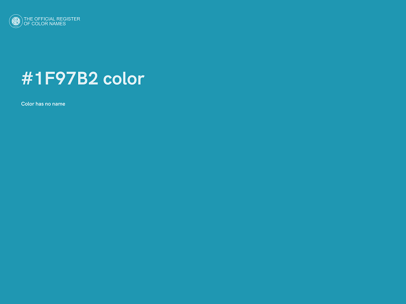 #1F97B2 color image