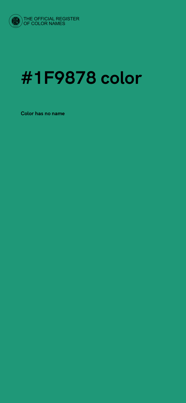 #1F9878 color image