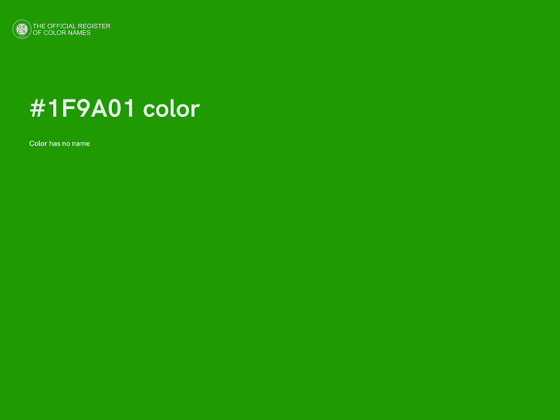 #1F9A01 color image