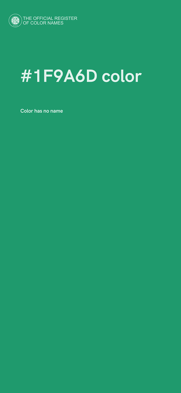 #1F9A6D color image