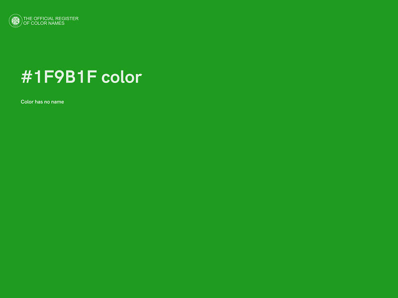 #1F9B1F color image