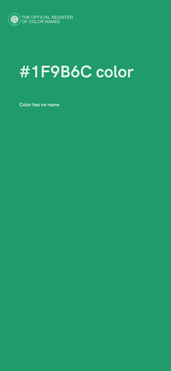 #1F9B6C color image