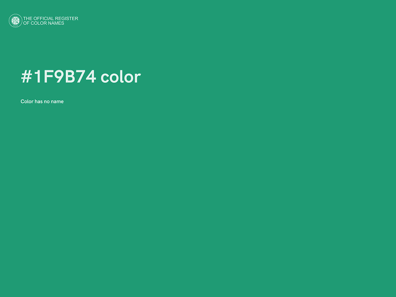 #1F9B74 color image