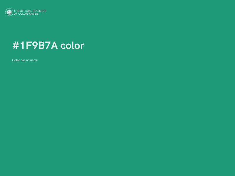 #1F9B7A color image
