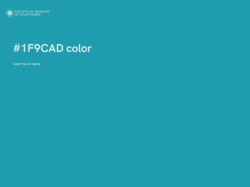 #1F9CAD color image