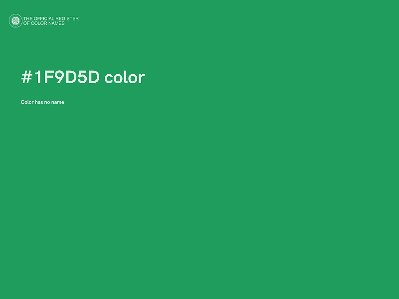 #1F9D5D color image