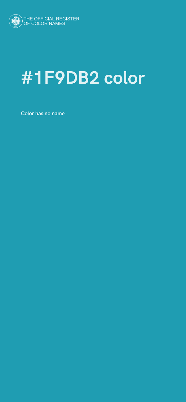 #1F9DB2 color image