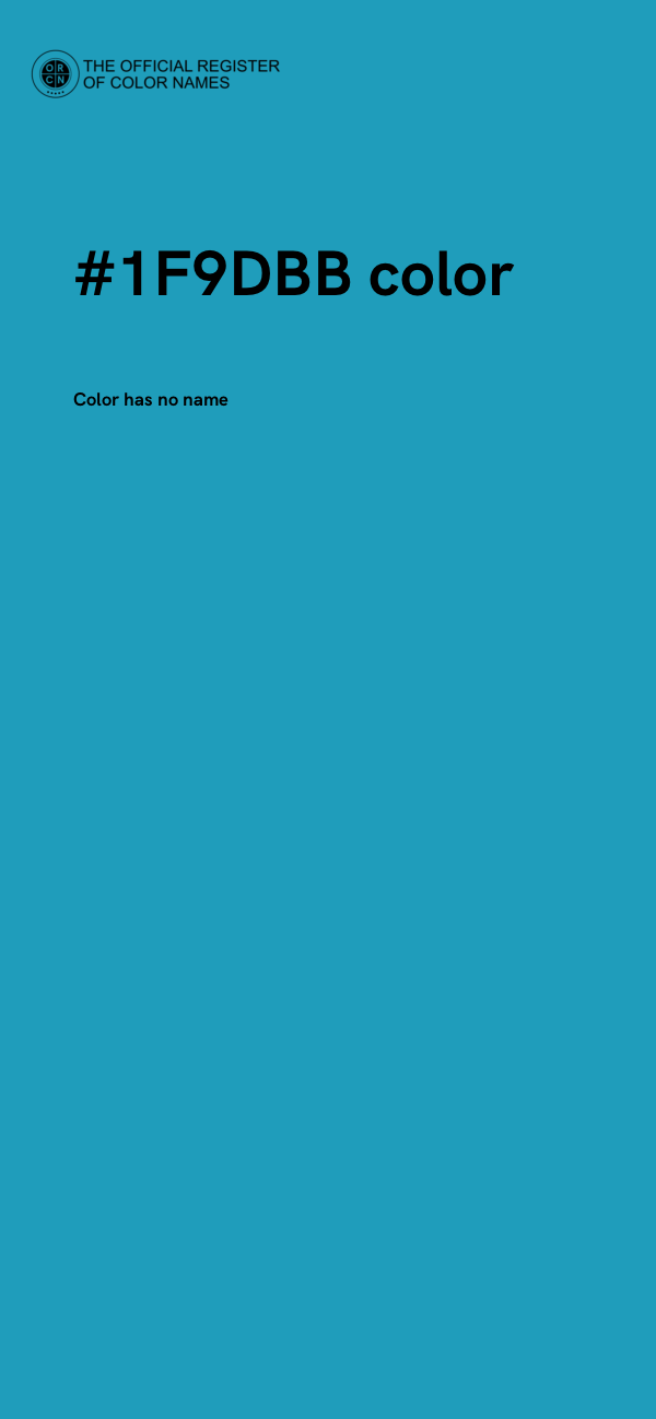 #1F9DBB color image