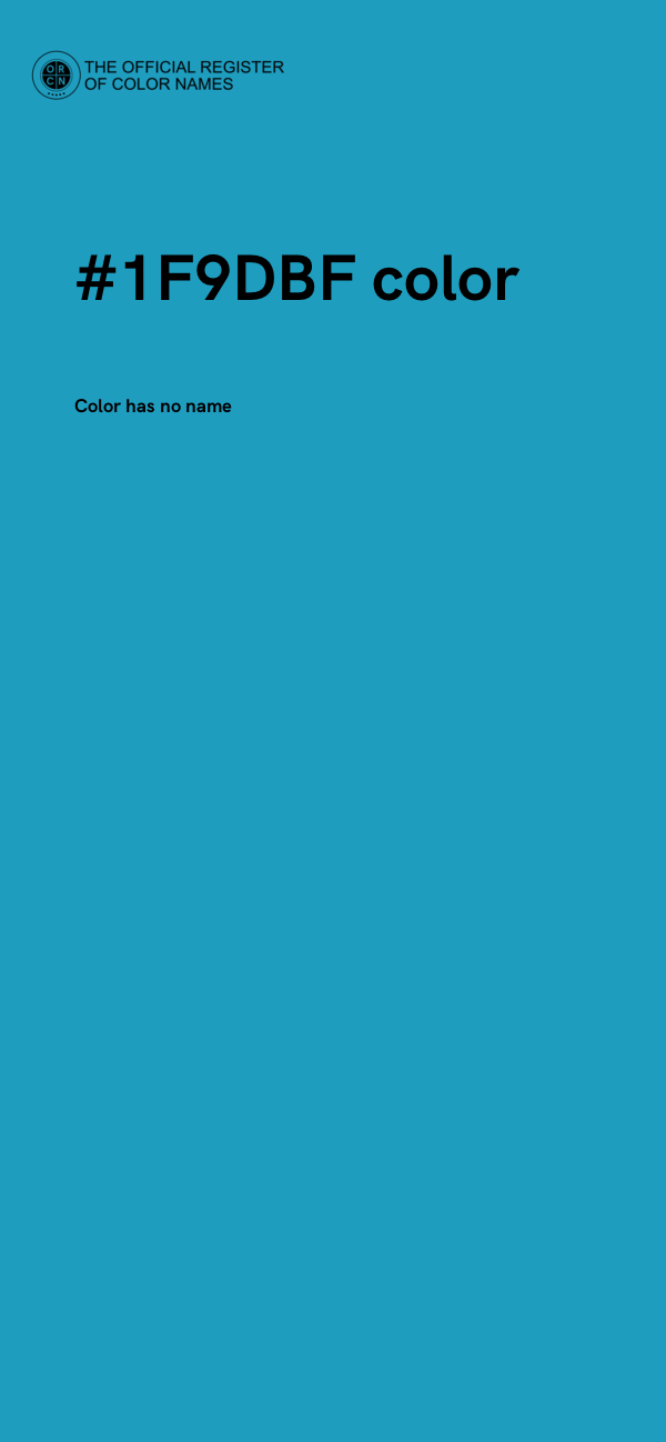 #1F9DBF color image