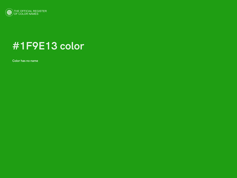 #1F9E13 color image