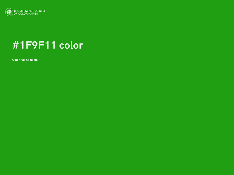 #1F9F11 color image