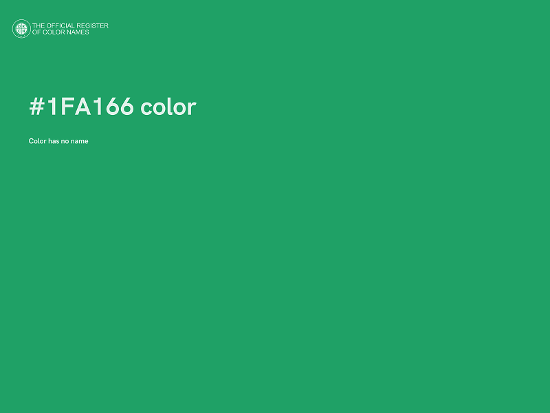 #1FA166 color image