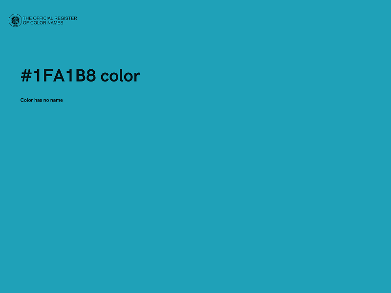 #1FA1B8 color image