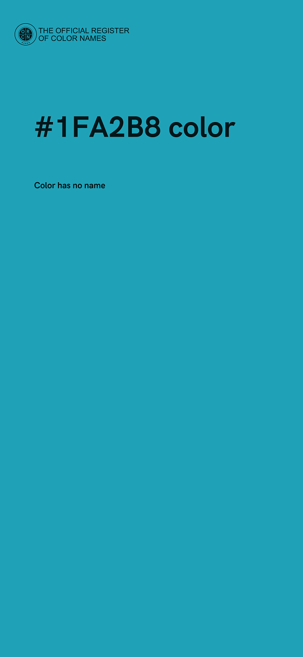 #1FA2B8 color image