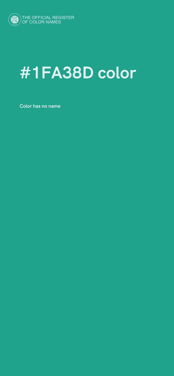 #1FA38D color image