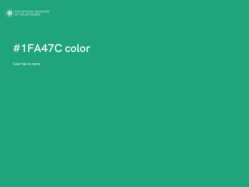 #1FA47C color image