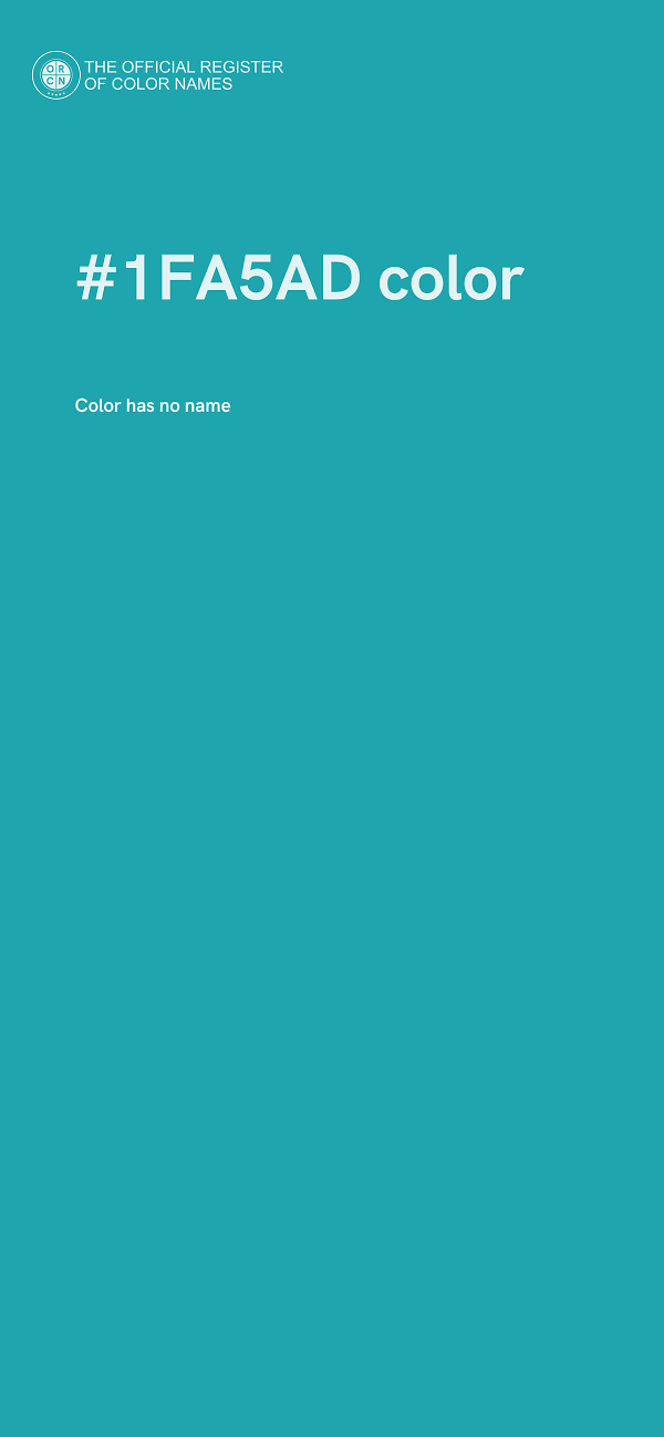#1FA5AD color image