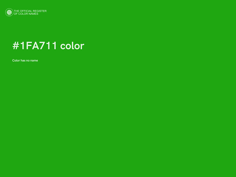 #1FA711 color image