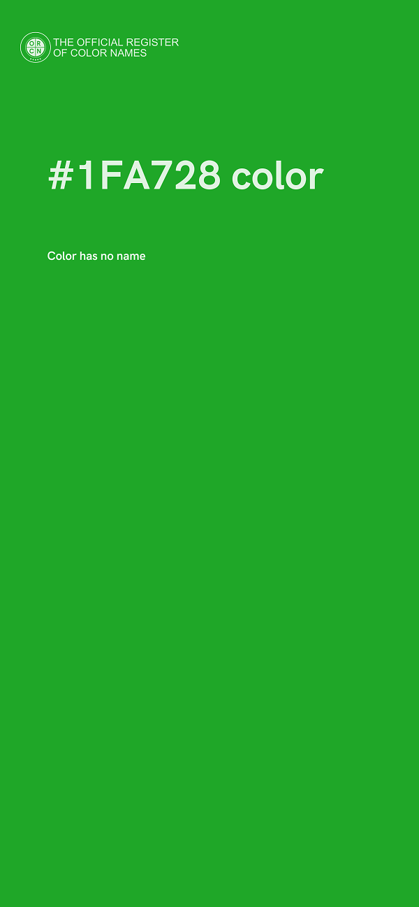 #1FA728 color image