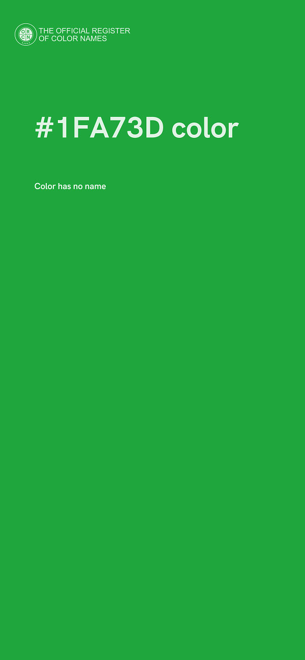 #1FA73D color image
