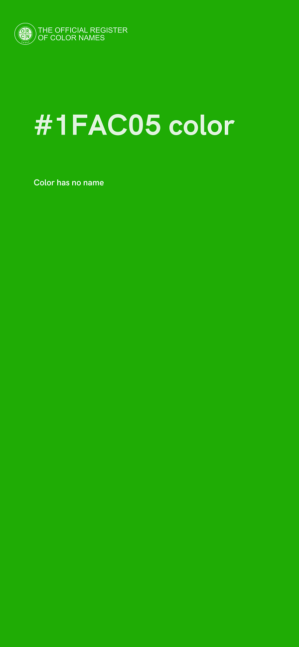 #1FAC05 color image