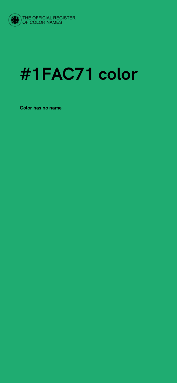 #1FAC71 color image