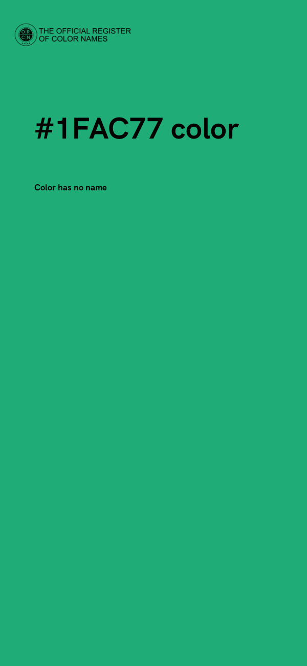 #1FAC77 color image