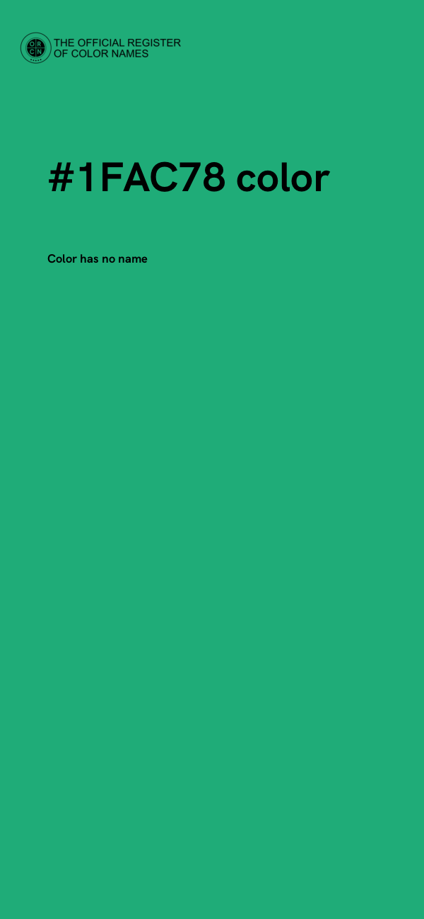 #1FAC78 color image
