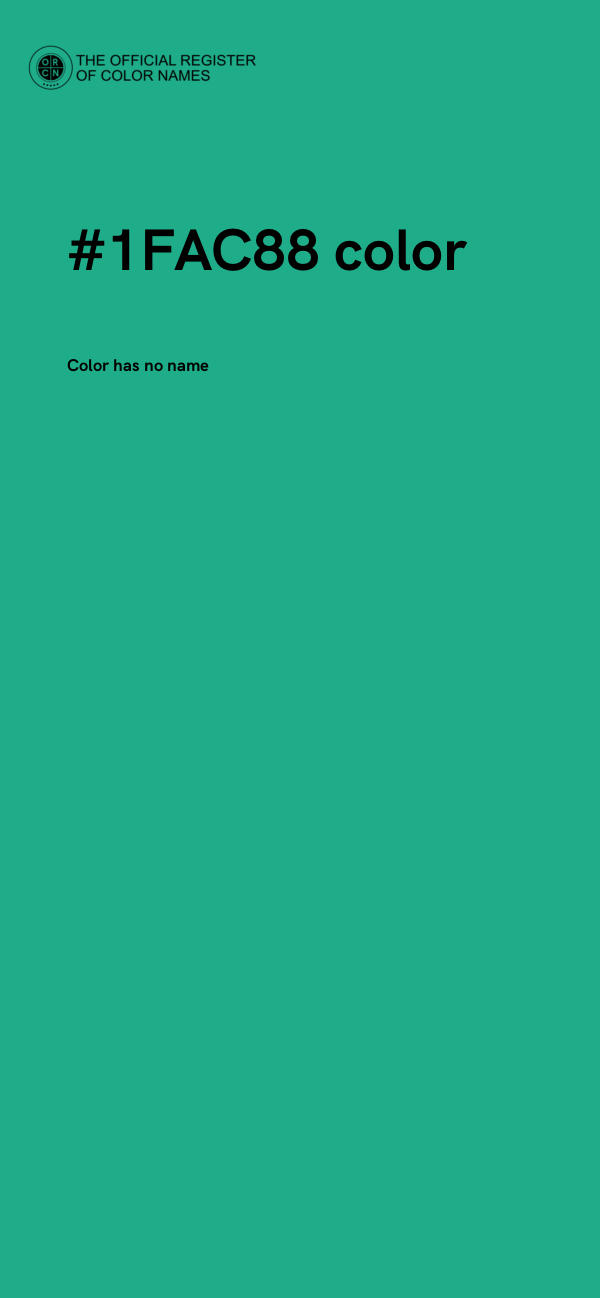 #1FAC88 color image